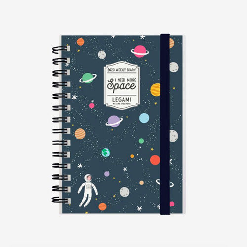 AGENDA 2020 SMALL 12 MESI SETTIMANALE SPIRALATA SPACE