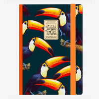 PHOTO NOTEBOOK MEDIUM - TOUCANS