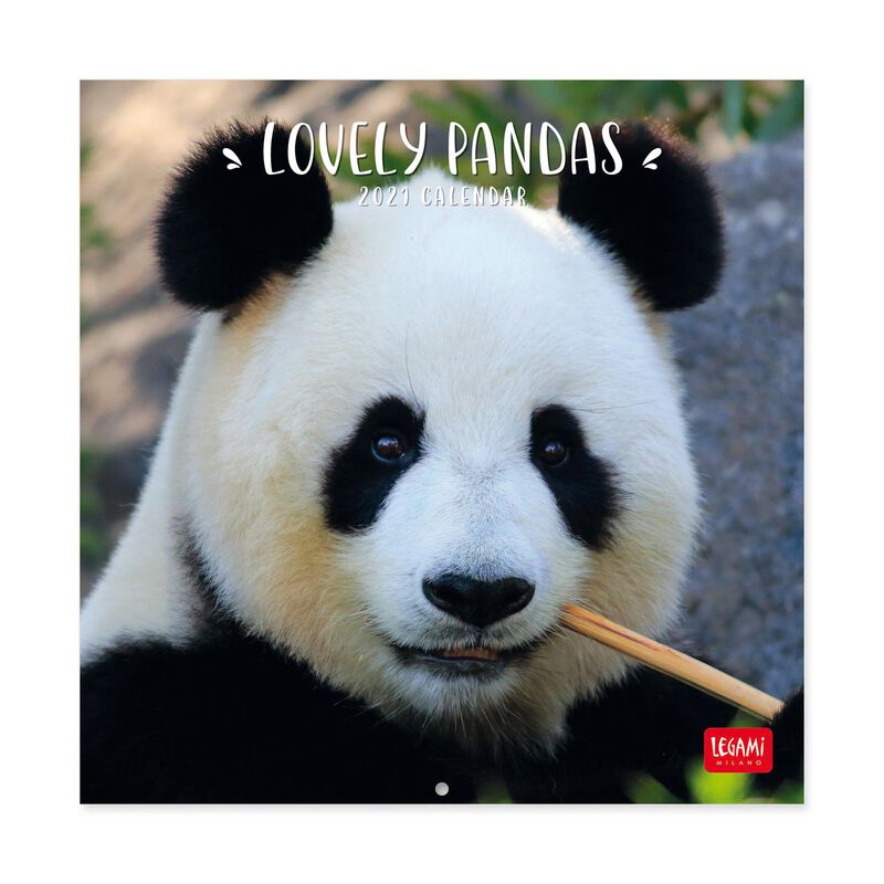 CALENDARIO 2021 - LOVELY PANDAS