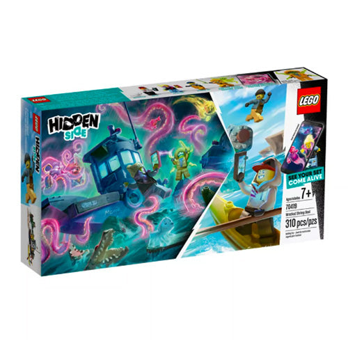 IL PESCHERECCIO NAUFRAGATO LEGO HIDDEN SIDE 70419