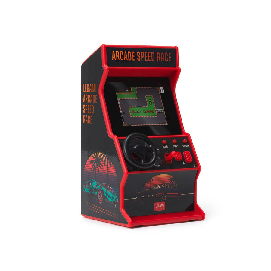 ARCADE MINI VIDEOGIOCO SPEED RACE VINTAGE MEMORIES