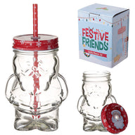 FESTIVE FRIENDS - BABBO NATALE CON CANNUCCIA