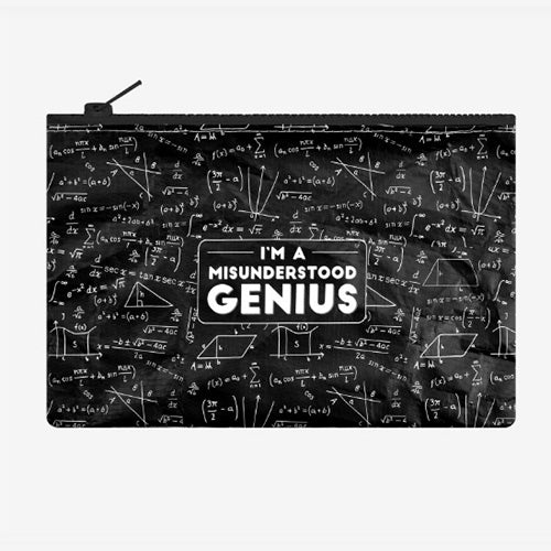 ZIPPER POUCH FUNKY COLLECTION - GENIUS