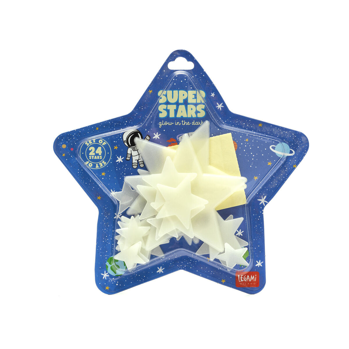SUPER STARS STELLE FOSFORESCENTI ADESIVE