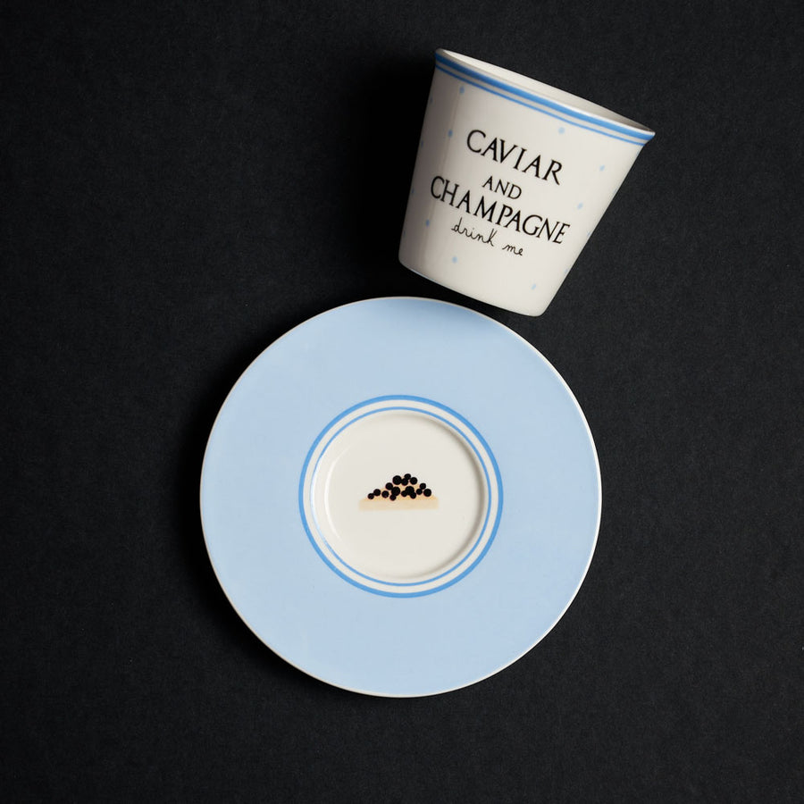 TAZZINA CAFFÈ + PIATTINO CAVIAR & CHAMPAGNE