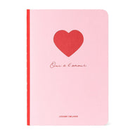 quaderno a righe large heart