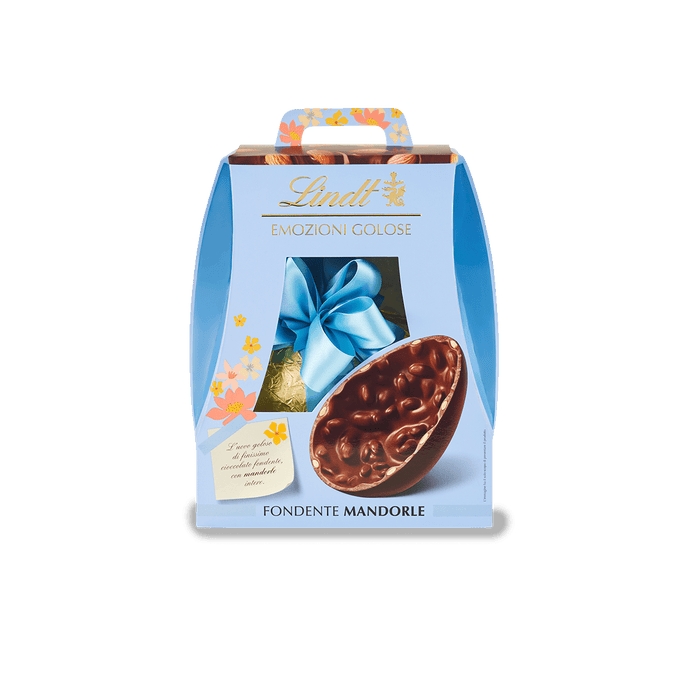 UOVO PASQUA LINDT EMOZIONI GOLOSE FONDENTE MANDORLE 500GR
