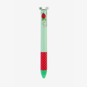 CLICK & CLACK TWO COLOR PEN LUCKY BUG