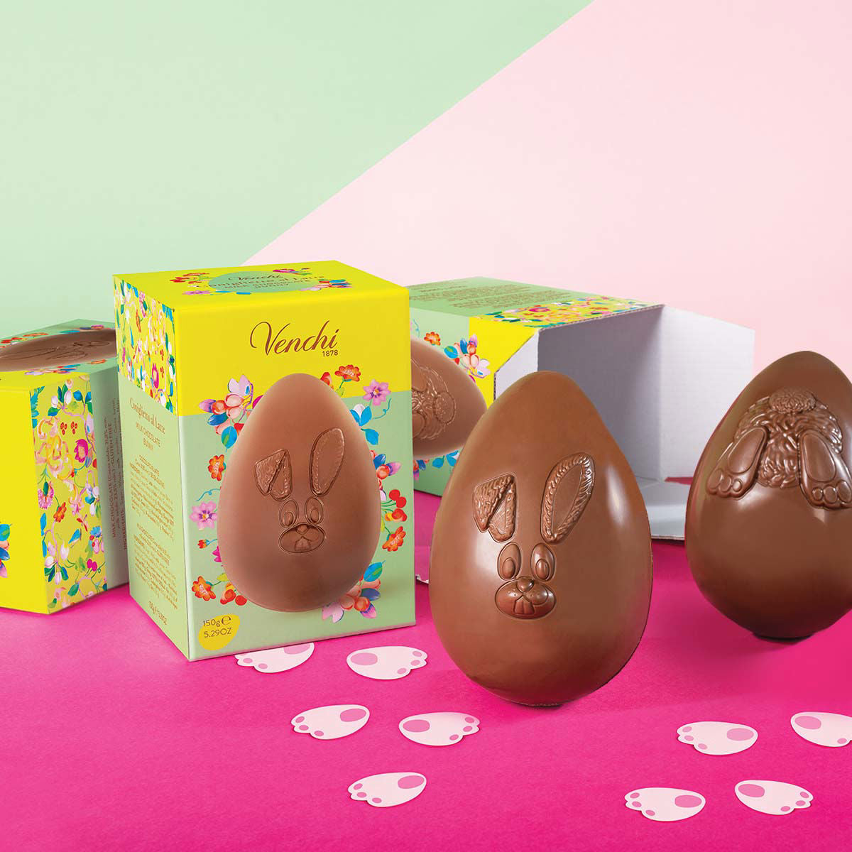 UOVO PASQUA CONIGLIETTO CIOCCOLATO AL LATTE VENCHI 150G