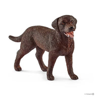 LABRADOR RETRIEVER animali in resina SCHLEICH miniature 13834 Farm Life DOG cane