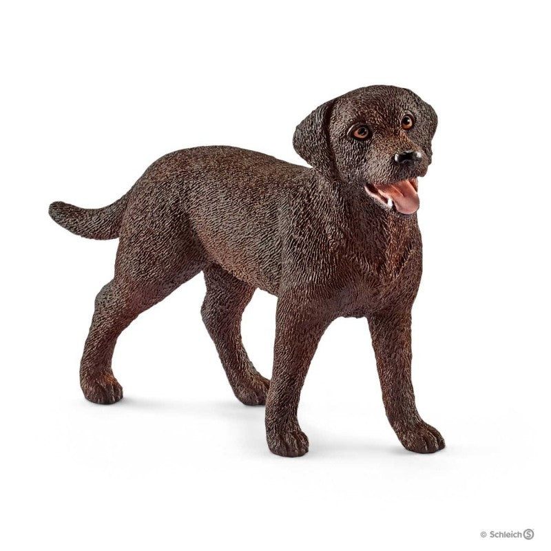 LABRADOR RETRIEVER animali in resina SCHLEICH miniature 13834 Farm Life DOG cane
