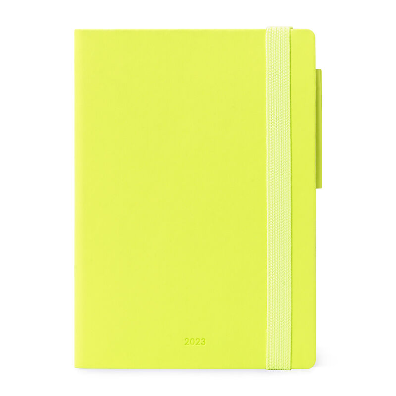 AGENDA GIORNALIERA SMALL 2023 LEGAMI - LIME GREEN