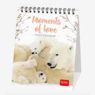 CALENDARIO 2020 DA TAVOLO MOMENTS OF LOVE