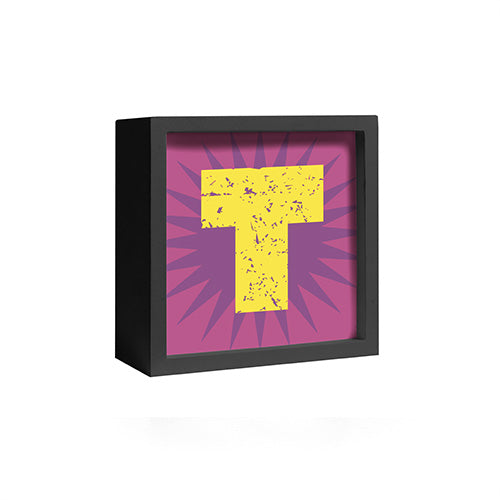 LETTERA LUMINOSA DECO - T
