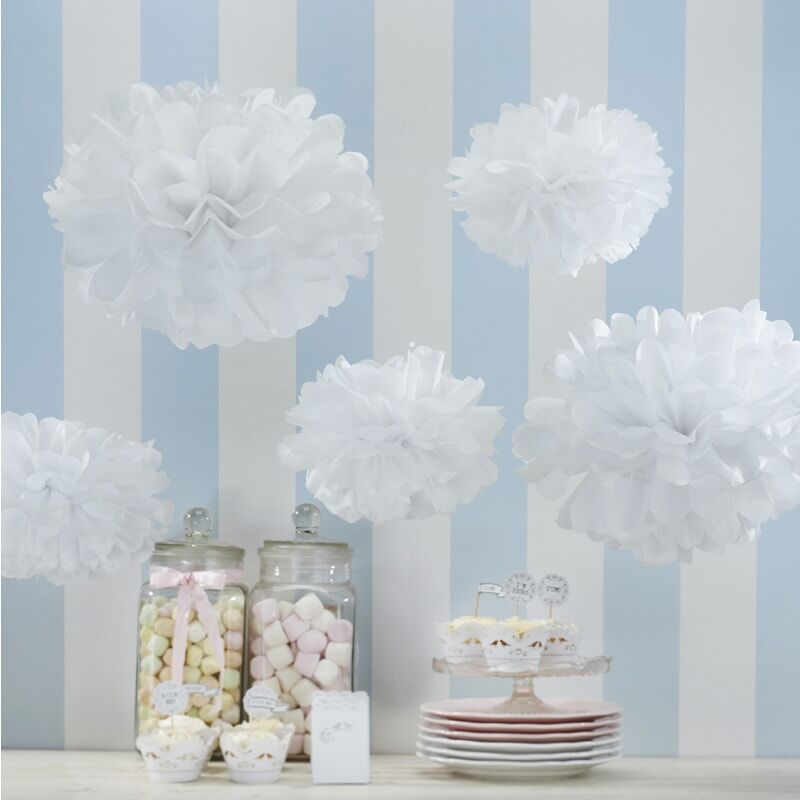 POM POMS PAPER SET