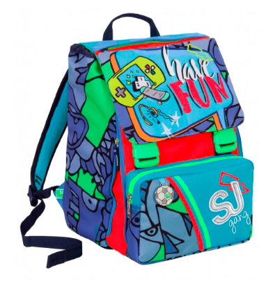 ZAINO SDOPPIABILE BOY SJ VERDE