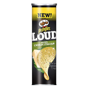 PRINGLES LOUD SUPER CHEESY ITALIAN