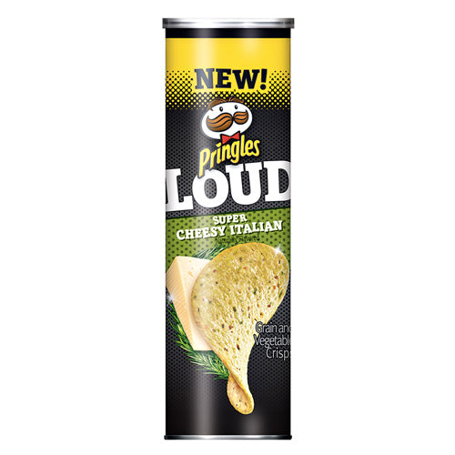 PRINGLES LOUD SUPER CHEESY ITALIAN