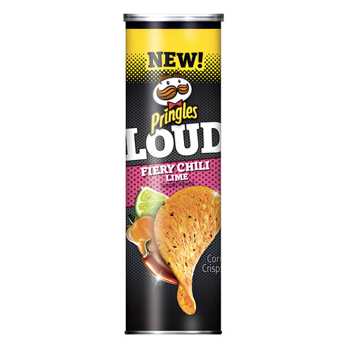 PRINGLES LOUD GUSTO FIERY CHILI LIME