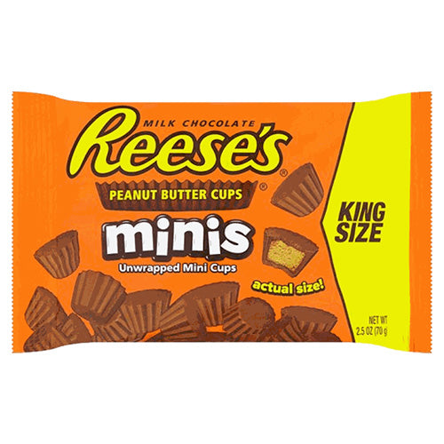 REESE'S MINI CIOCCOLATINI AL BURRO D'ARACHIDI