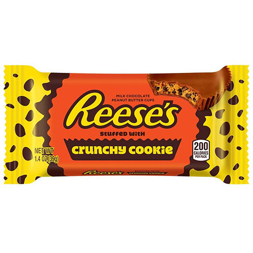 REESE'S CIOCCOLATINI AL BURRO DI ARACHIDI RIPIENI DI CRUNCHY COOKIE