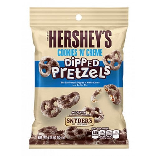 HERSHEY'S BRETZEL RICOPERTO GUSTO COOKIES AND CREME