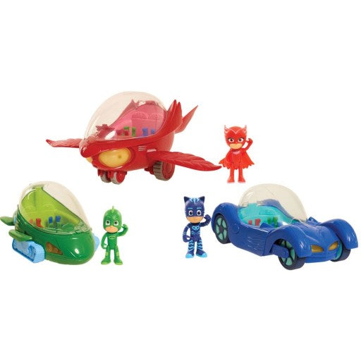 PJ MASKS VEICOLO CON PERSONAGGIO