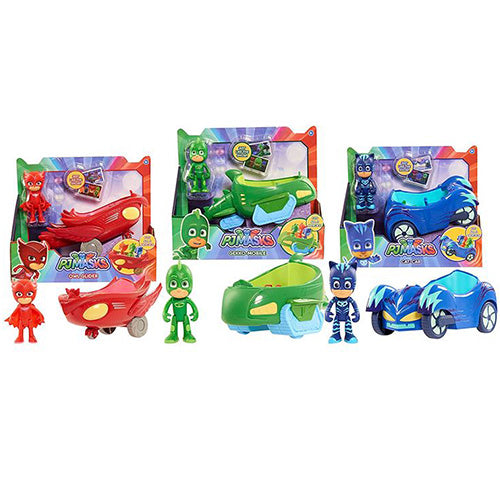 PJ MASKS - PERSONAGGIO CON VEICOLO
