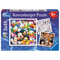 PUZZLE 3X49 - I CLASSICI DISNEY