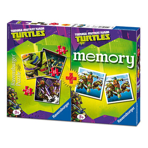 PUZZLE + MEMORY - TURTLES