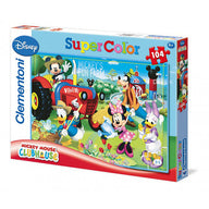 PUZZLE 104 PZ - IN CAMPAGNA CON TOPOLINO