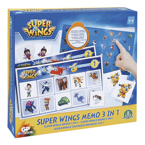 MEMO 3 IN 1 - SUPER WINGS