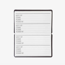 Carica l&#39;immagine nel visualizzatore di Gallery, SOS PASSWORD BOOK