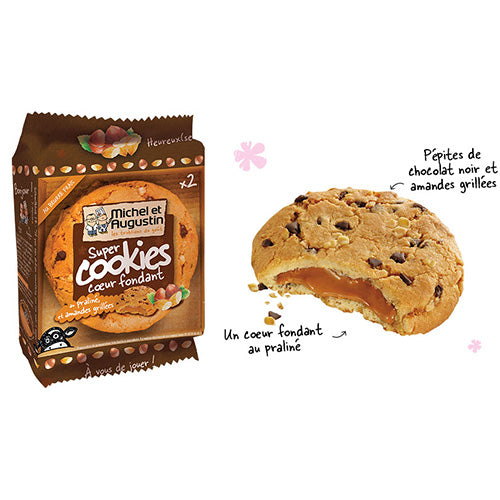 SUPER COOKIES SMOOTH HEART PRALINE'