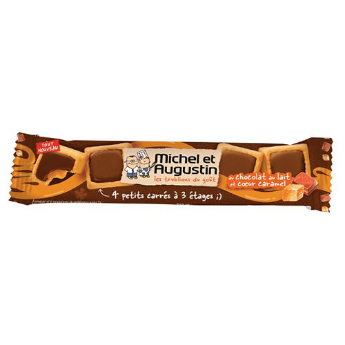 COOKIES SQUARES MILK CHOCOLATE ET CARAMEL