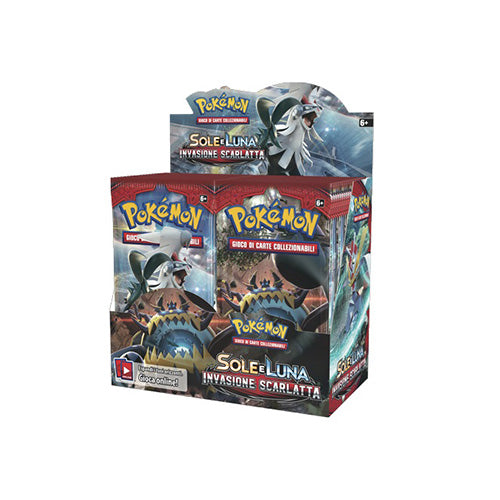 BUSTE CARTE POKÈMON - SOLE E LUNA INVASIONE SCARLATTA