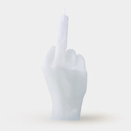 F*CK YOU CANDLE HAND - WHITE