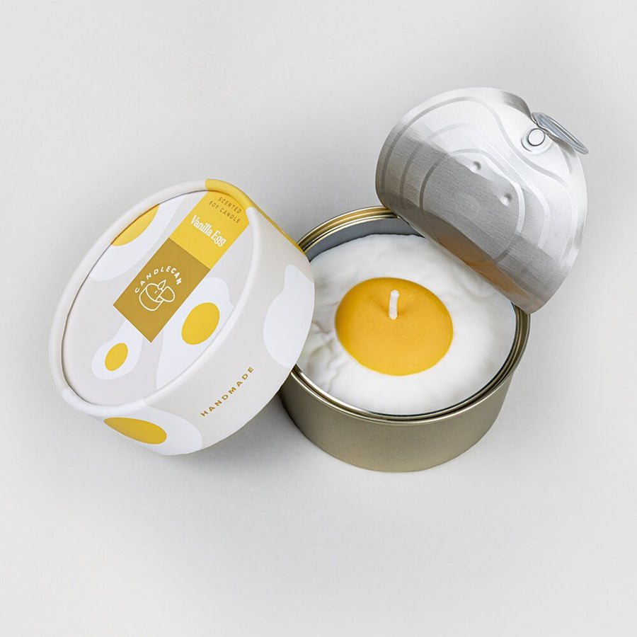 CANDLECAN VANILLA EGG