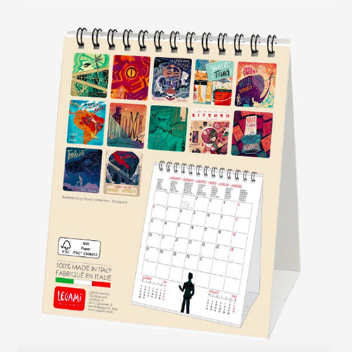 CALENDARIO 2020 DA TAVOLO BOOK LOVER'S