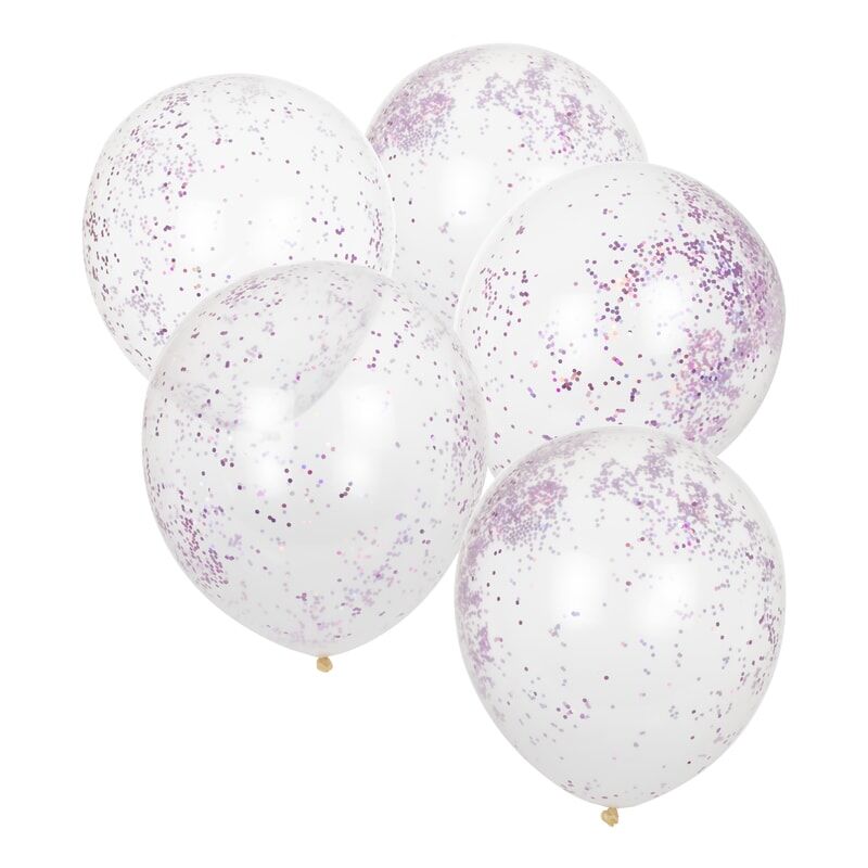 BALLOONS PINK PAMPER PARTY GLITTER