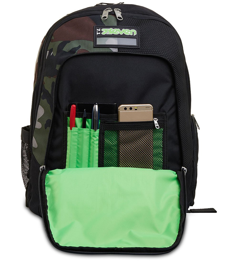 ADVANCED ZAINO SEVEN HALF BLACK FLUO GREEN