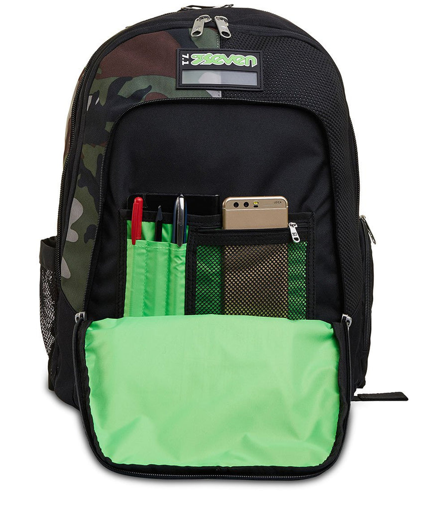 ADVANCED ZAINO SEVEN HALF BLACK FLUO GREEN