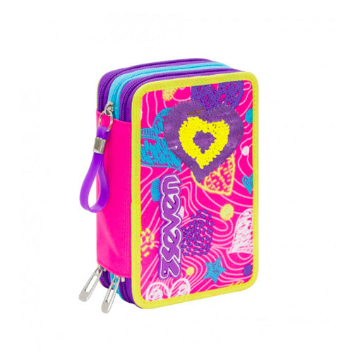 ASTUCCIO 3 ZIP SHINE HEART