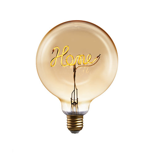 LETTER BULB - LAMPADINA HOME