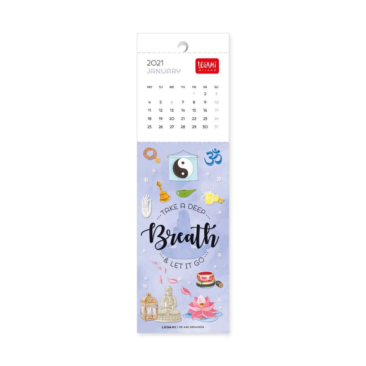 CALENDARIO 2021 BOOKMARK - LIVE HAPPY