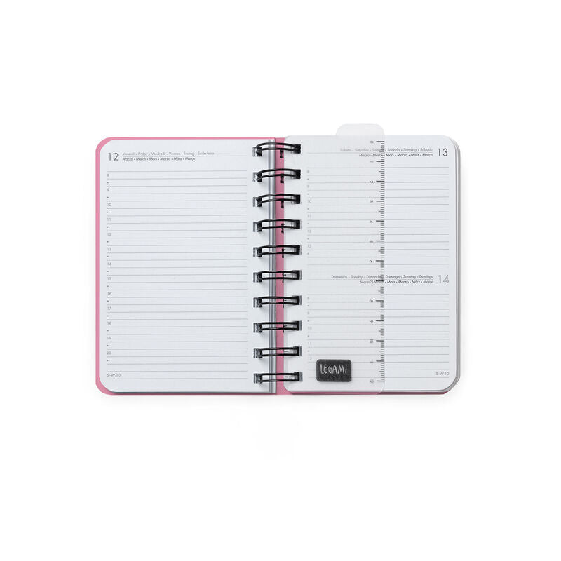 AGENDA GIORNALIERA SMALL SPIRALATA 2023 LEGAMI - KITTY