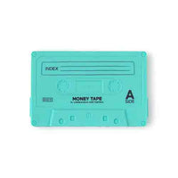 MONEY TAPE GREEN - PORTAMONETE