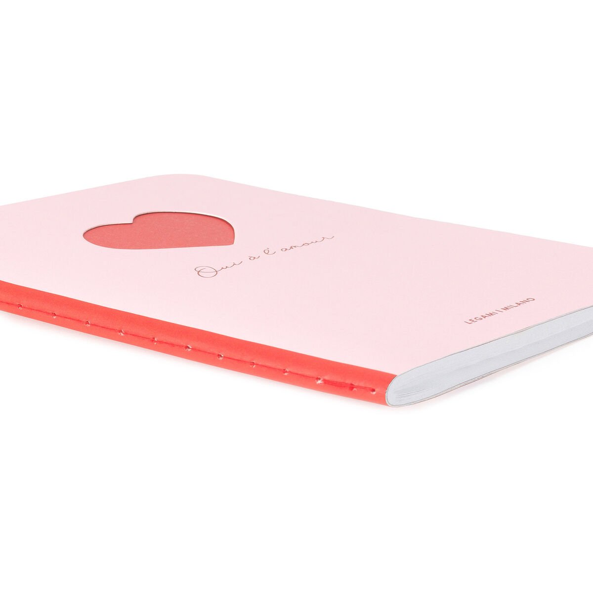 quaderno a righe large heart