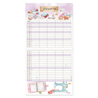 CALENDARIO 2021 UNCOATED PAPER - HOME SWEET HOME