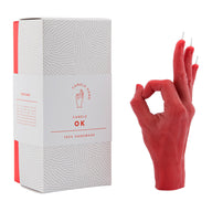 OK CANDLEHAND - RED
